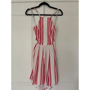 Lovers & Friends, Red & White Stripe, Dress, Size Small